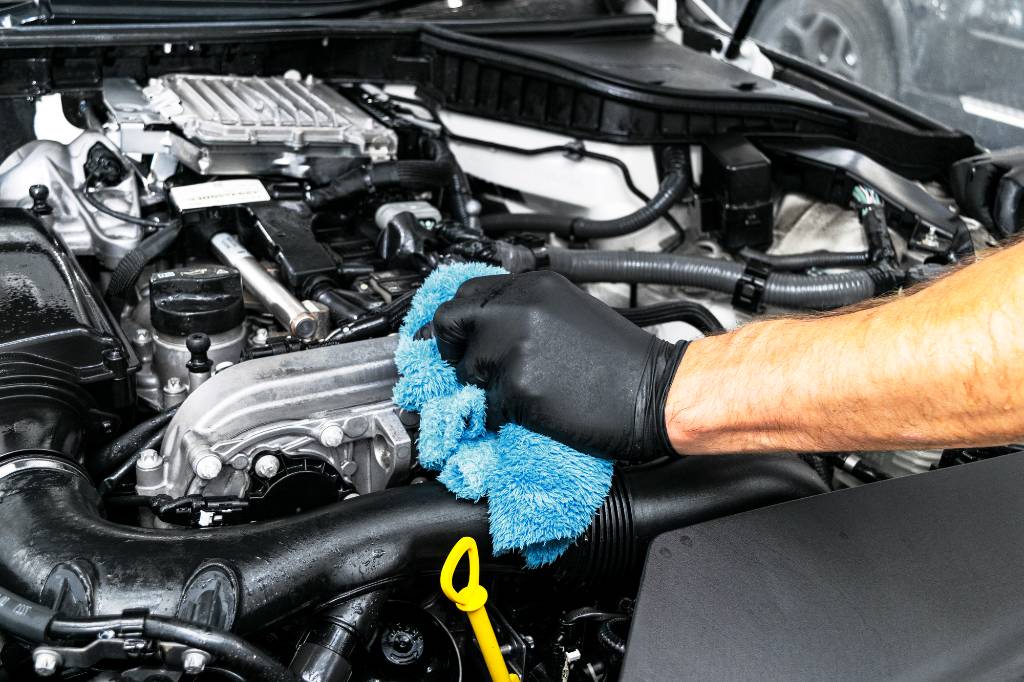 Proper Engine Bay Cleaning with Engine Degreaser